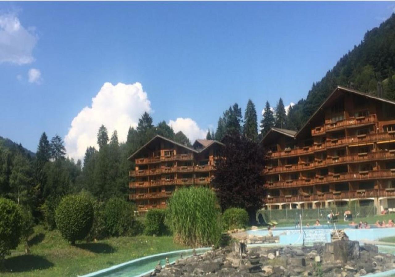 Studio - La Vieze Thermes Park Apartment Val dʼIlliez Екстериор снимка