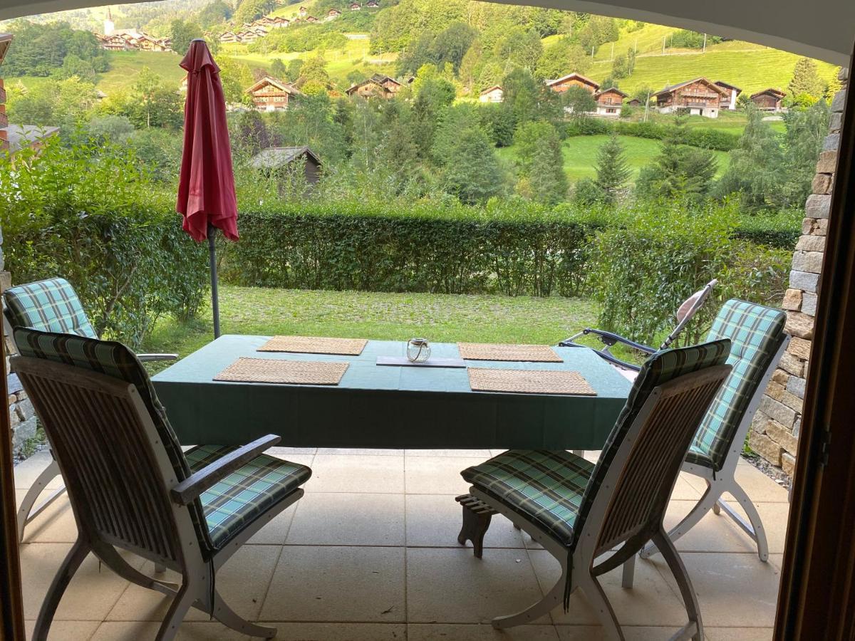 Studio - La Vieze Thermes Park Apartment Val dʼIlliez Екстериор снимка