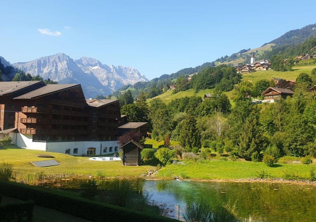 Studio - La Vieze Thermes Park Apartment Val dʼIlliez Екстериор снимка