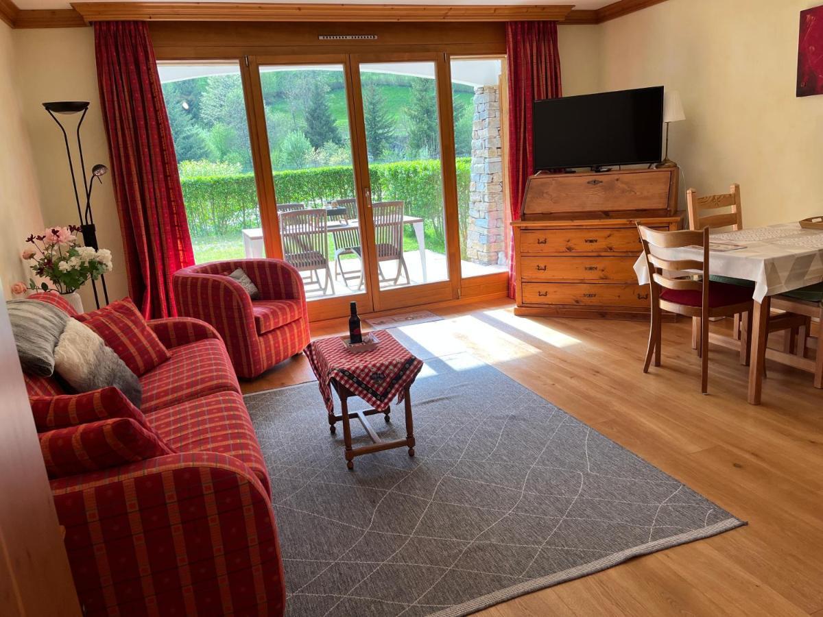 Studio - La Vieze Thermes Park Apartment Val dʼIlliez Екстериор снимка